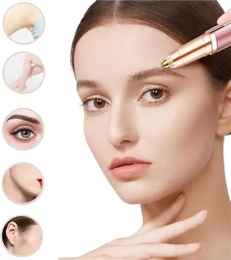 2 in 1 eyebrow trimmer